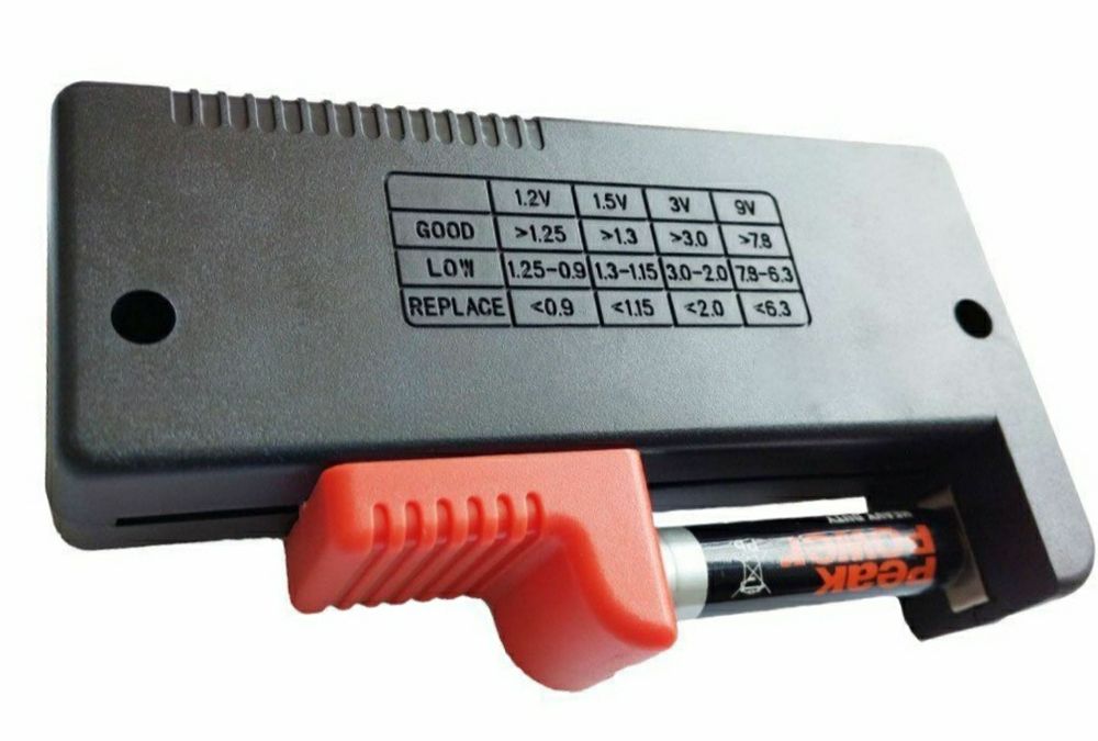 Тестер для  перевірки батарейок/ Тестер для  проверки батареек