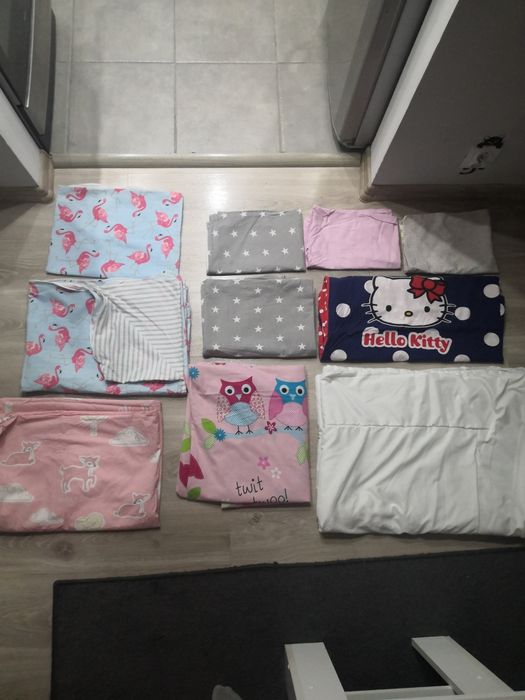 Pościel poszewka na poduszkę kołdrę kołdra 135 100 dla dziewczynki.