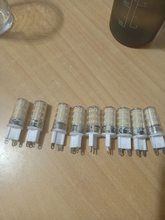 Żarówki LED G9 uzywane