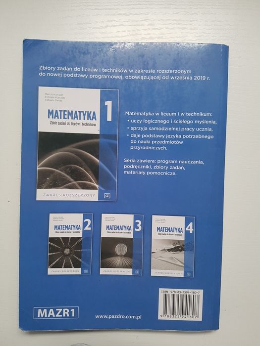 Matematyka 1 zakres rozszerzony