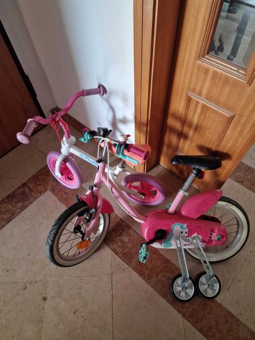 2 bicicletas criança