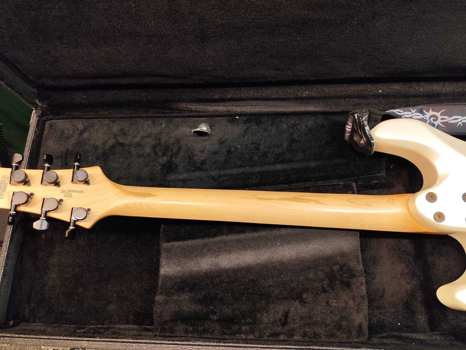 Gitara Cort KX5 Biała Perła Dimarzio, Schaller (doinwestowana)