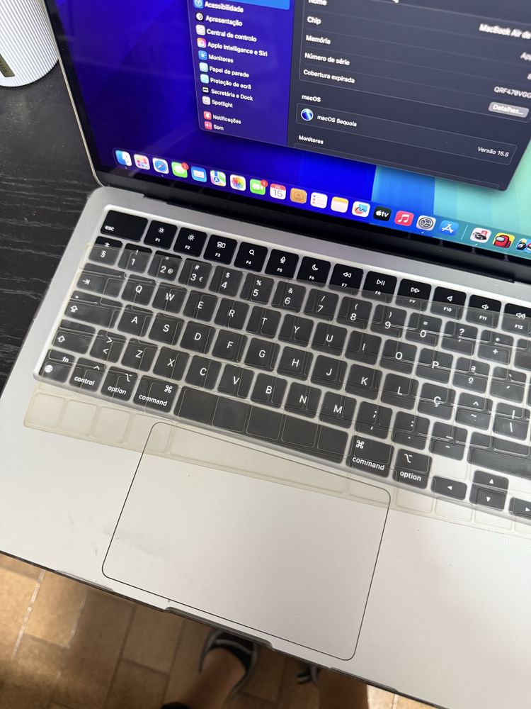 Macbook air m2 2022 como novo com garantia