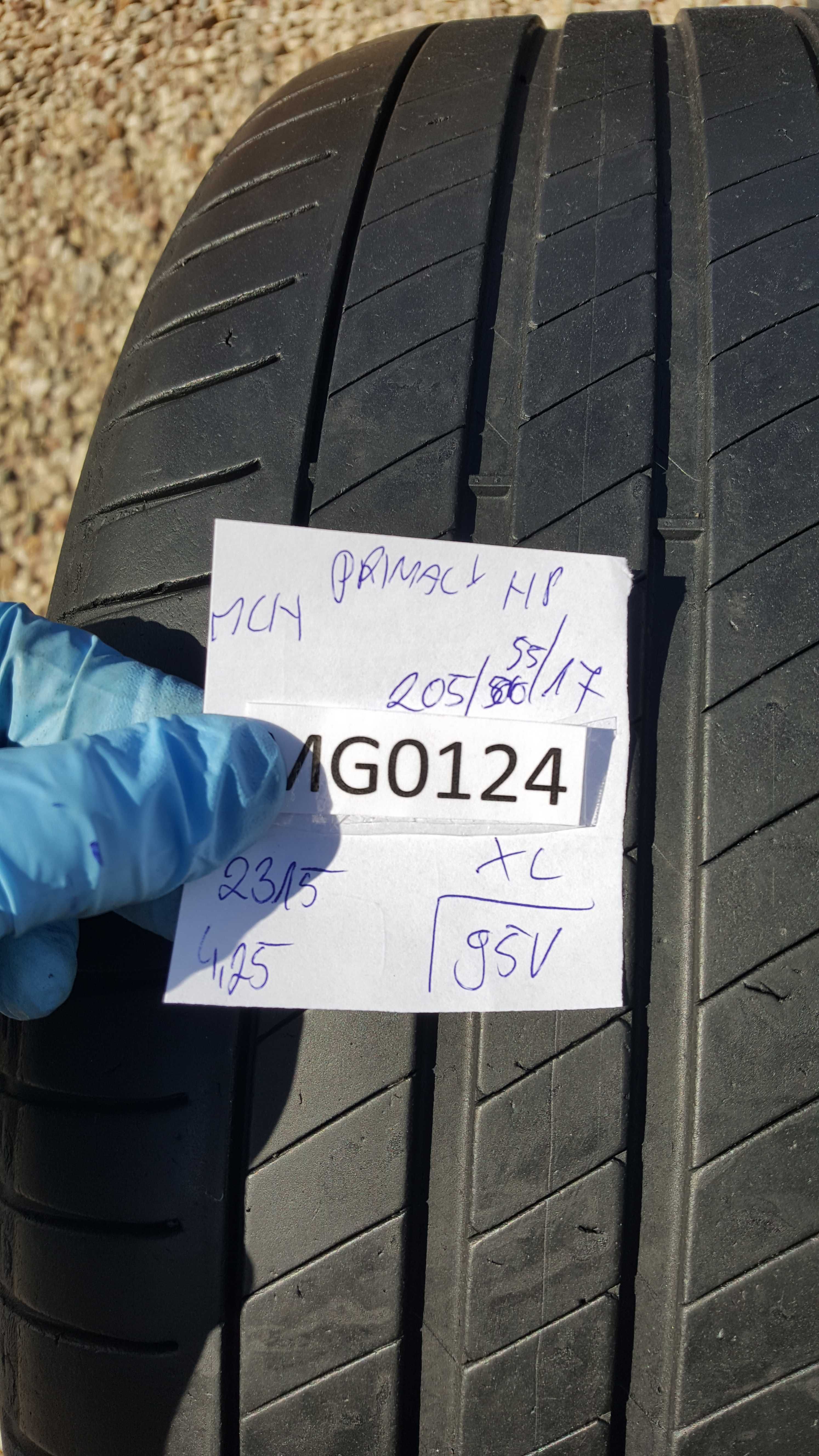 Michelin 205/55 r17 Primacy HP /// 4,25mm!!! wysyłka