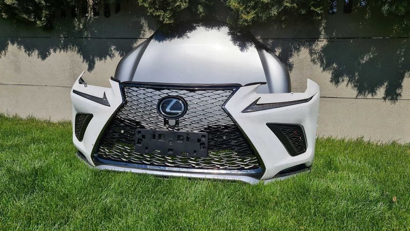 Бампер передний Lexus NX рестайл дорестайл