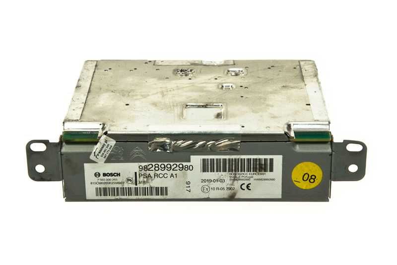Radio z nawigacją PSA  2008 . 308 II C4 Cactus  82.7.22