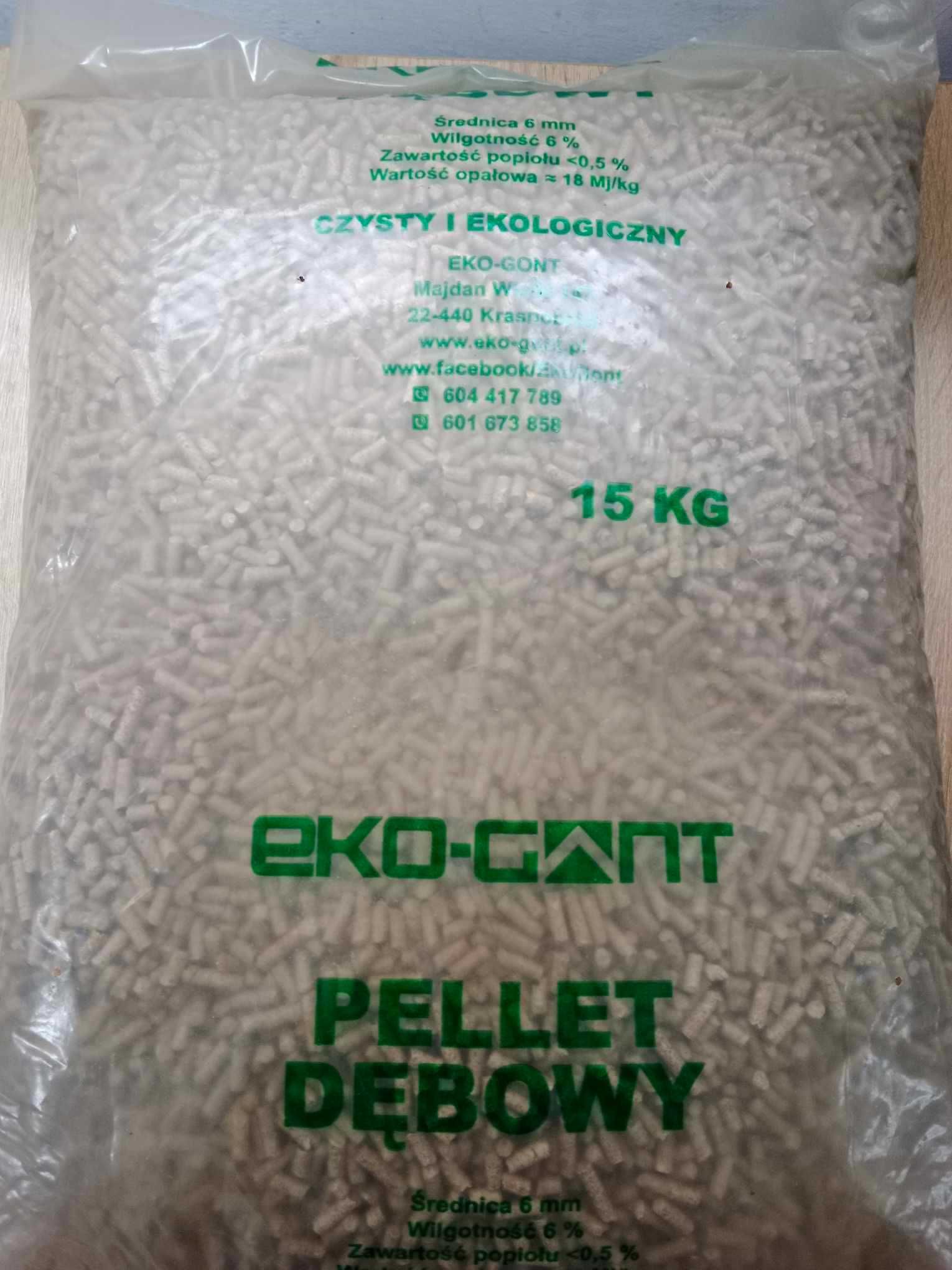 Pellet dębowy polski producent, Dostawa Chełm Gratis! 990 kg