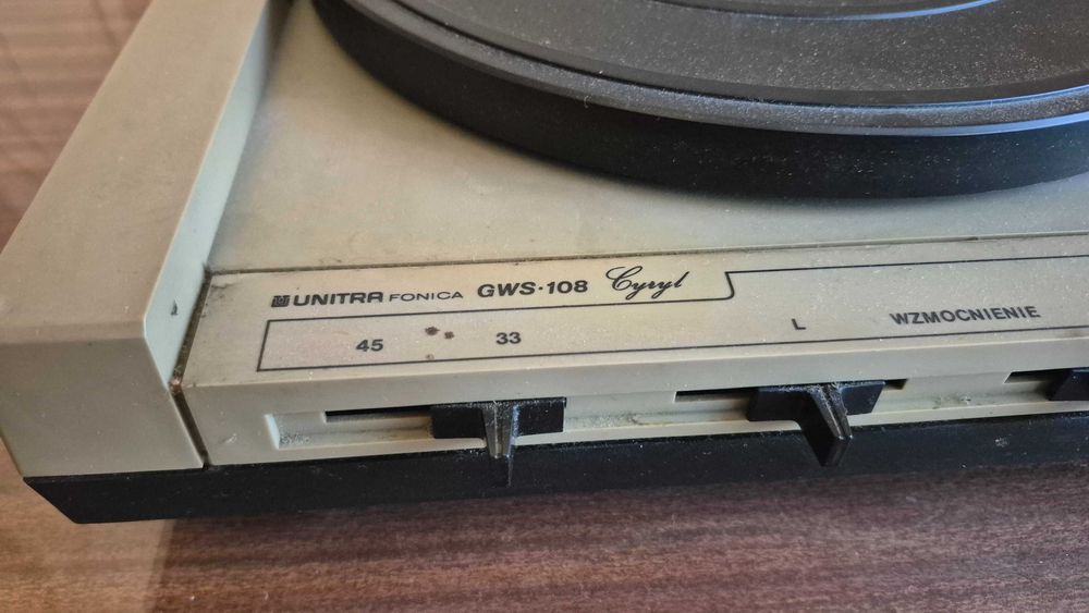 Unitra Fonica GWS 108 Cyryl + głośniki sprawny
