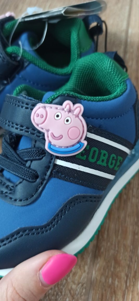 Świecące buty świnka peppa george