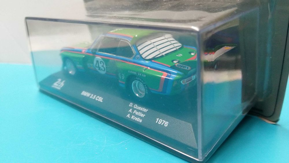 BMW 3.5 CSL #43: 24h Le Mans 1976 - Miniatura IXO Collections esc 1/43