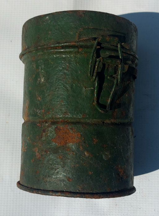 Pruska Niemiecka na maskę przeciwgazową GM 17/18