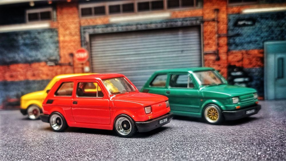 Model Fiat 126p Welly