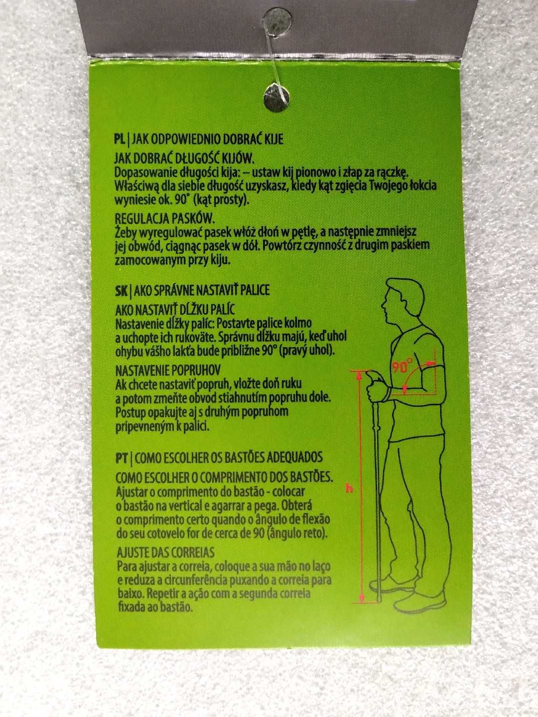 Kije trekkingowe / nordic walking Go Active Spokey Globi