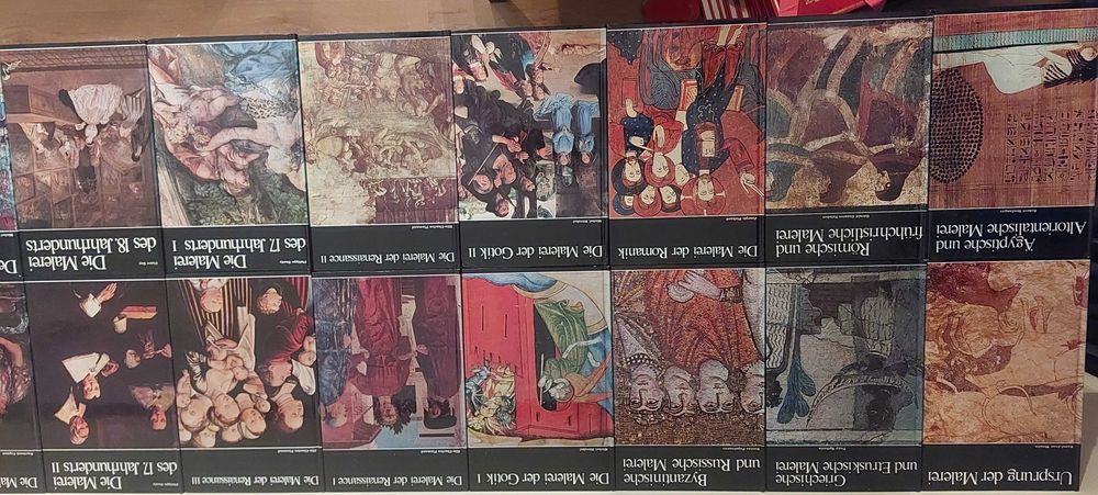 História mundial da Pintura — Weltgeschichte der Malerei (25 Vol.)