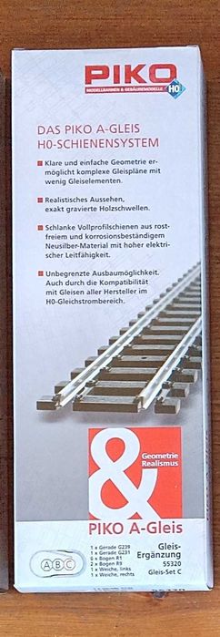 PIKO H0 Track Set C. Nr kat. 55320.
