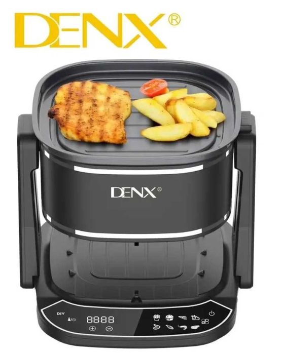Мультипіч з функцією грилю DENX DX3411 (4,5л, сенсорна) Електро-пічка