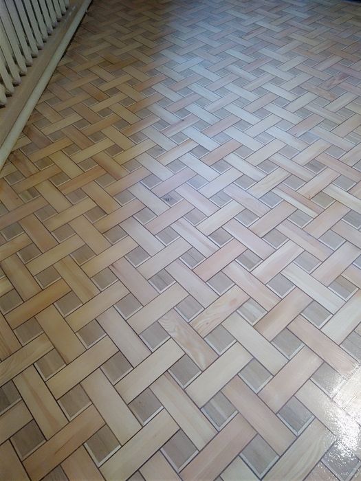 Шлифовка паркета