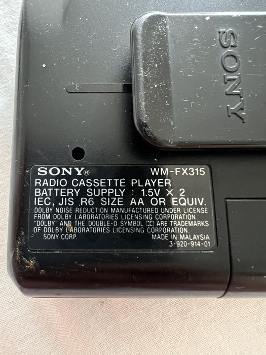Walkman sony WM-FX315 w świetnym stanie