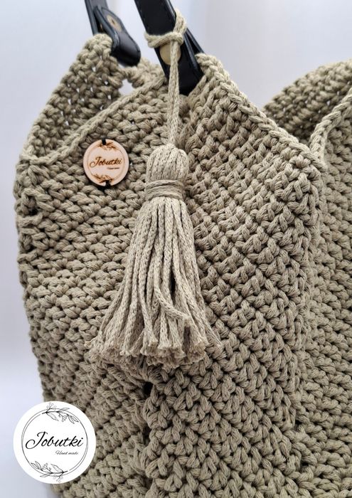 Torebka szydełkowa boho