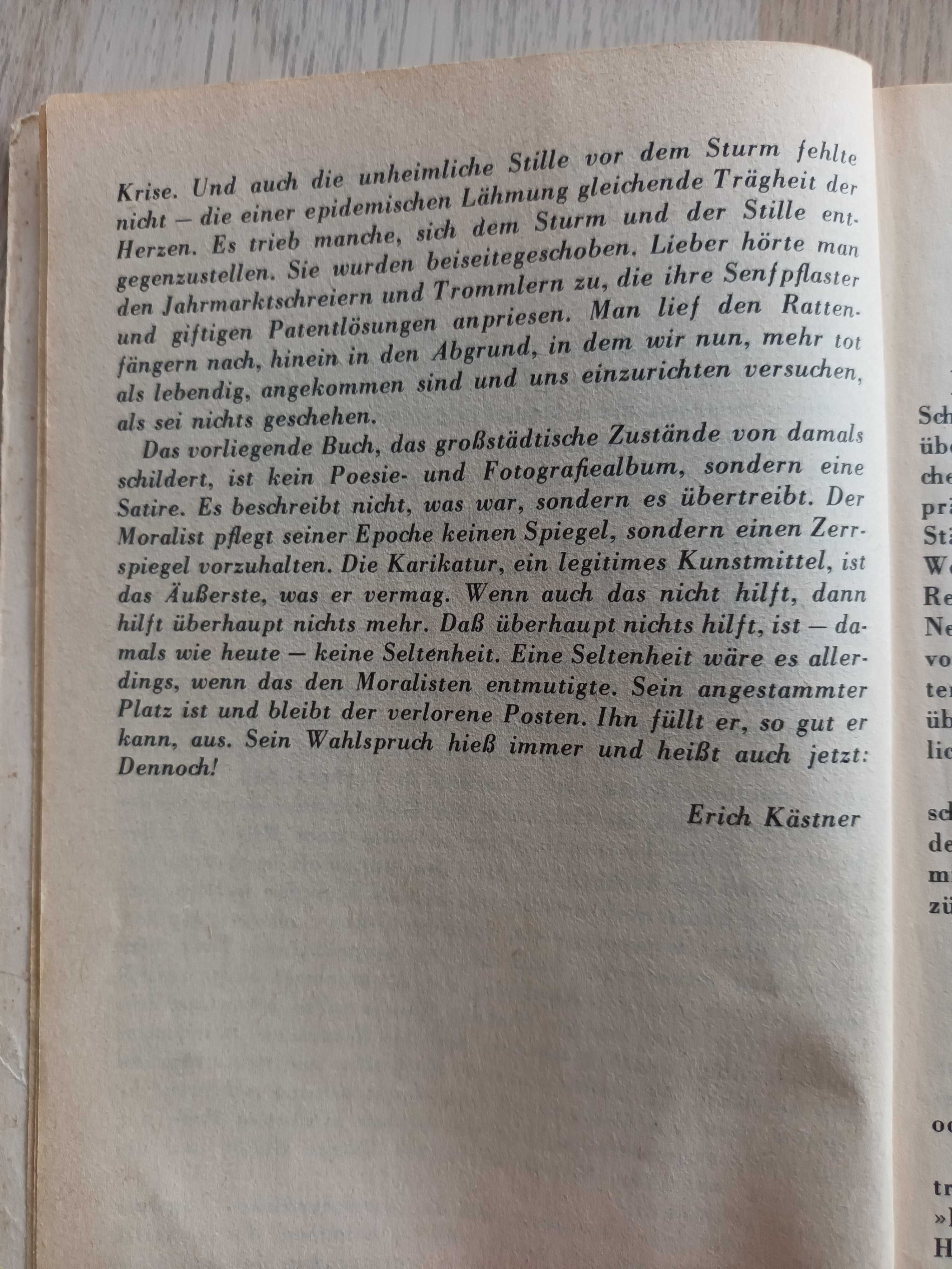 Fabian - Erich Kästner (w j. niem). Fabian Historia pewnego moralisty
