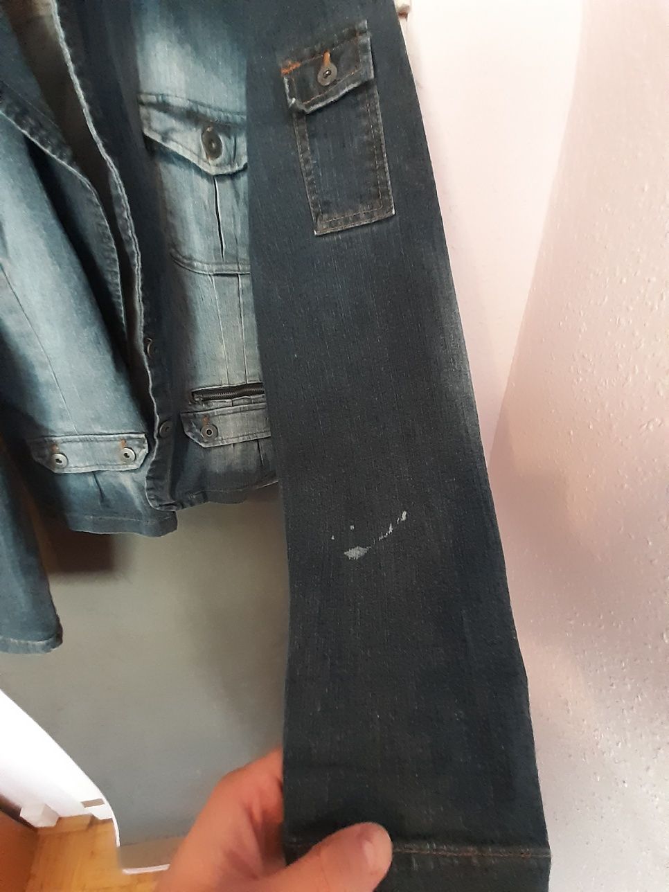 VERO MODA. Kurtka jeansowa katana marynarka żakiet rozm. 44