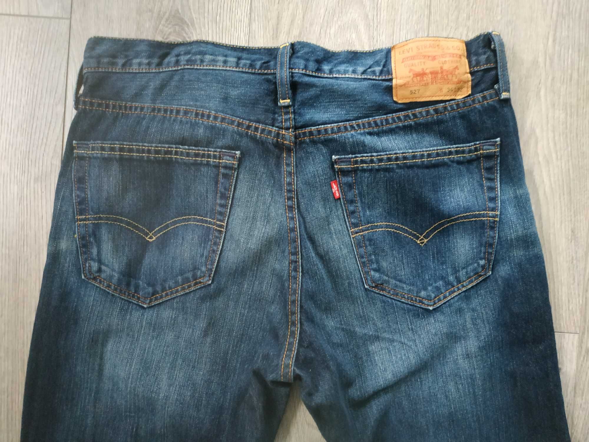 Джинсы Levis 527 W34 L32-34 клёш Оригинал