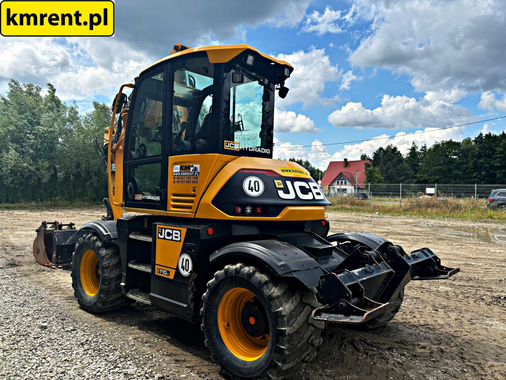 JCB HD110WT 4F Koparka Kołowa HYDRADIG| LIEBHERR 311 312 JCB JS 130