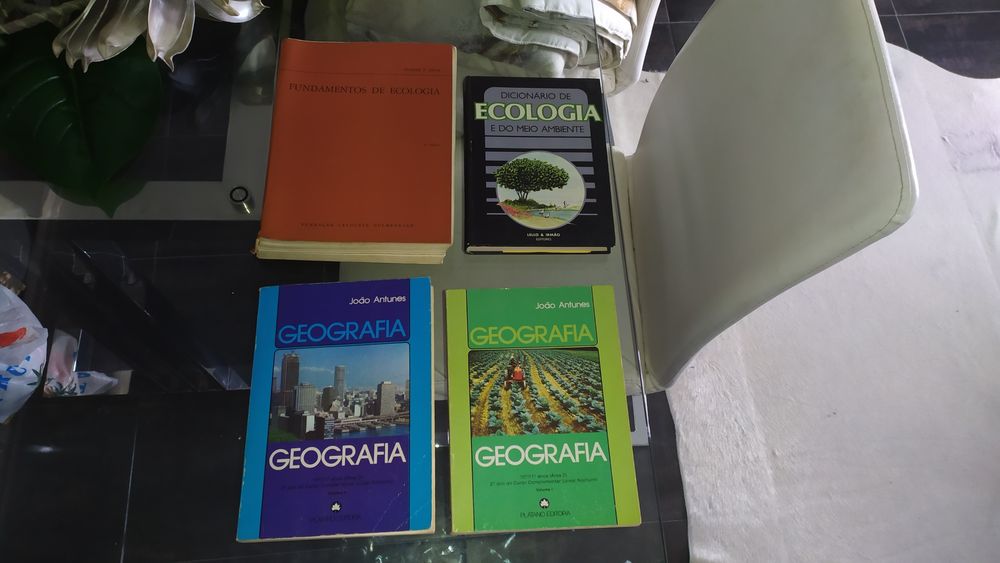 Livro antigo Fundamentos de Ecologia