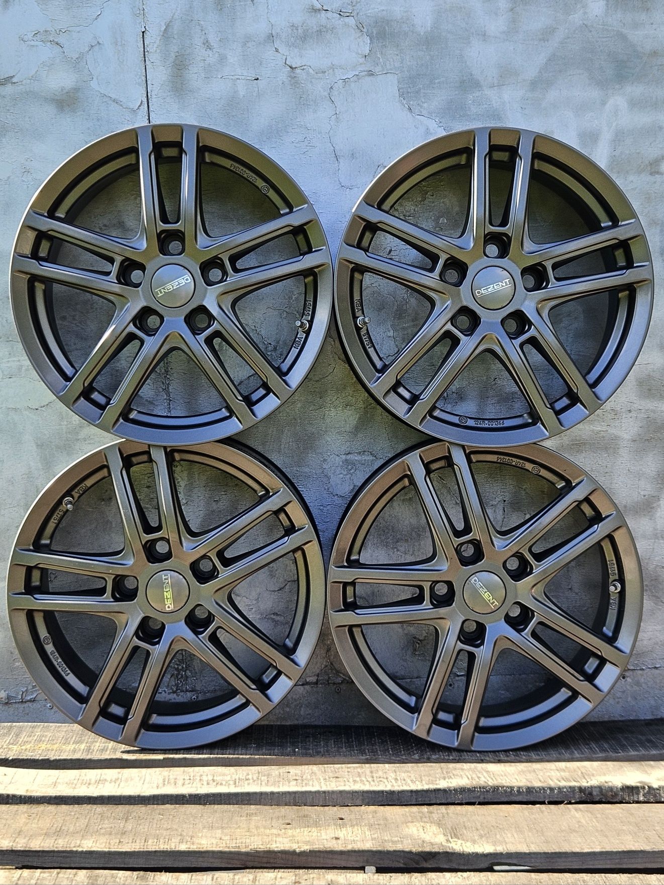 Диски 5×114,3 r16 диски легкоплавні r16 5×114.3 титани 5×114,3 Dezent