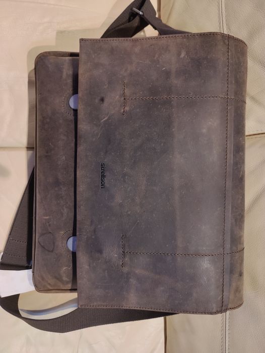 Skórzana torba Strellson