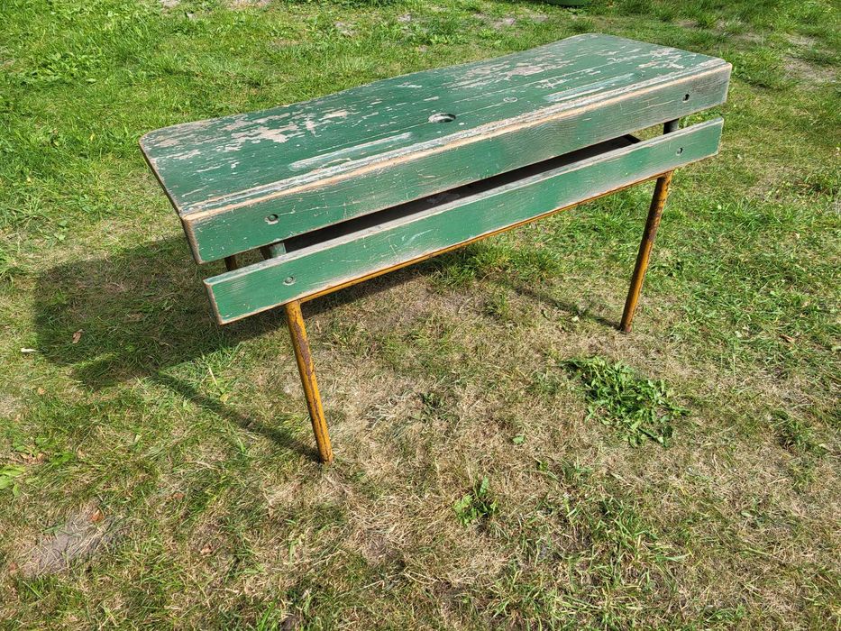 Stara ŁAWKA szkolna do renowacji