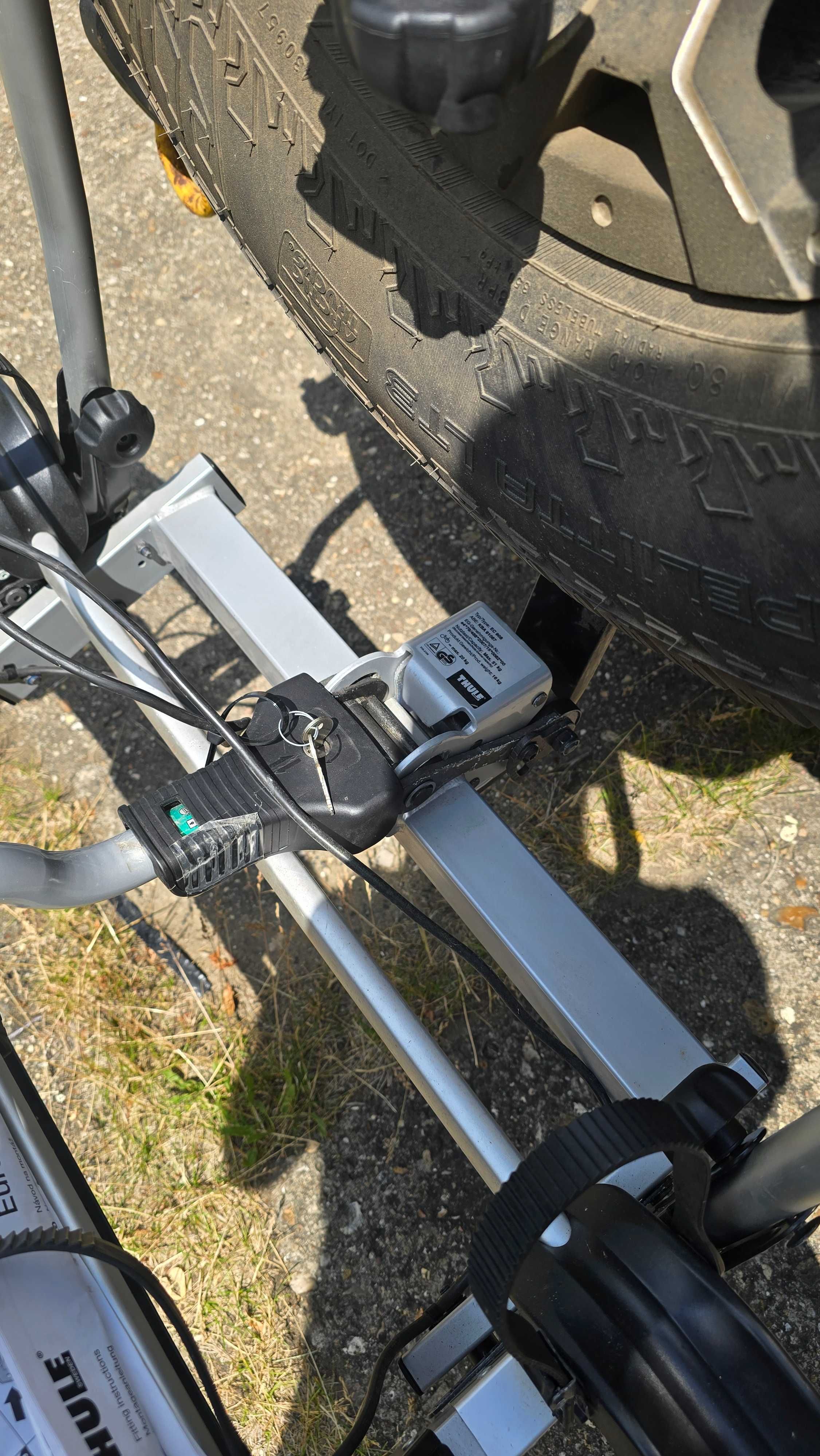 Uchwyt na rower thule EC908 jak ewG2 ew940 na 2 lub 3 rowery dostawka