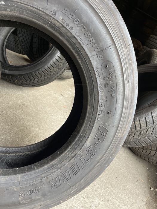225/75/17,5 Bridgestone R-Steer 002 idealny stan 11mm 1szt