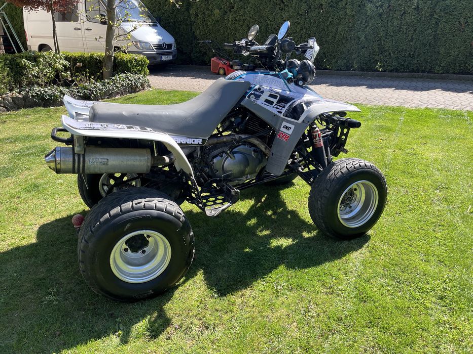 Yamaha Warrior raptor 350 ZAREJESTROWANY ŁADNY quad l7e
