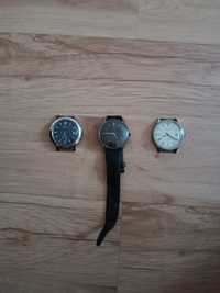 Trzy zegarki kolekcjonerskie - zestaw