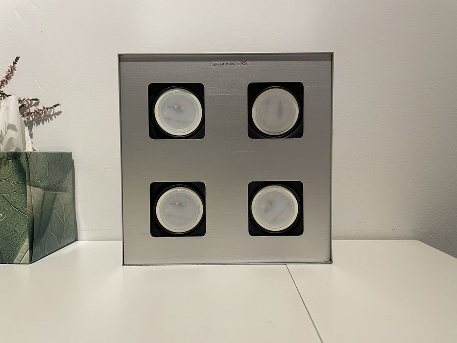 Lampa sufitowa, plafon 4 halogeny