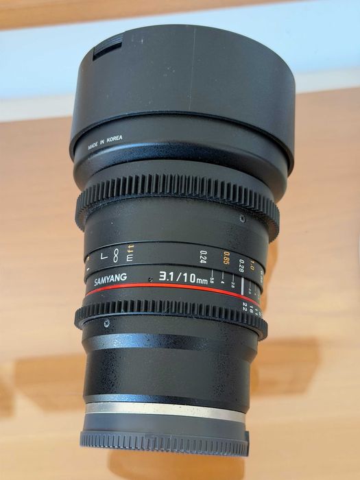 Samyang 10mm f/3.1 para montagem Sony