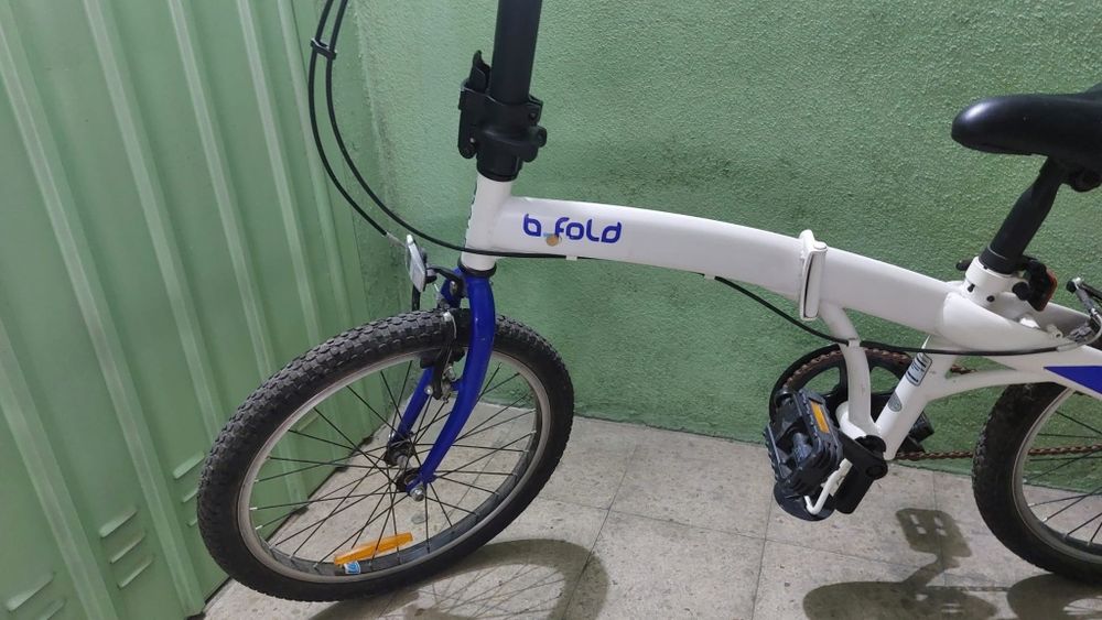 Bicicleta Decathlon B-Fold 300 Dobrável