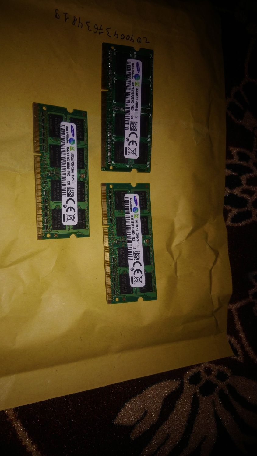 Оперативна пам'ять DDR3 Samsung 2Gb 1333Mhz