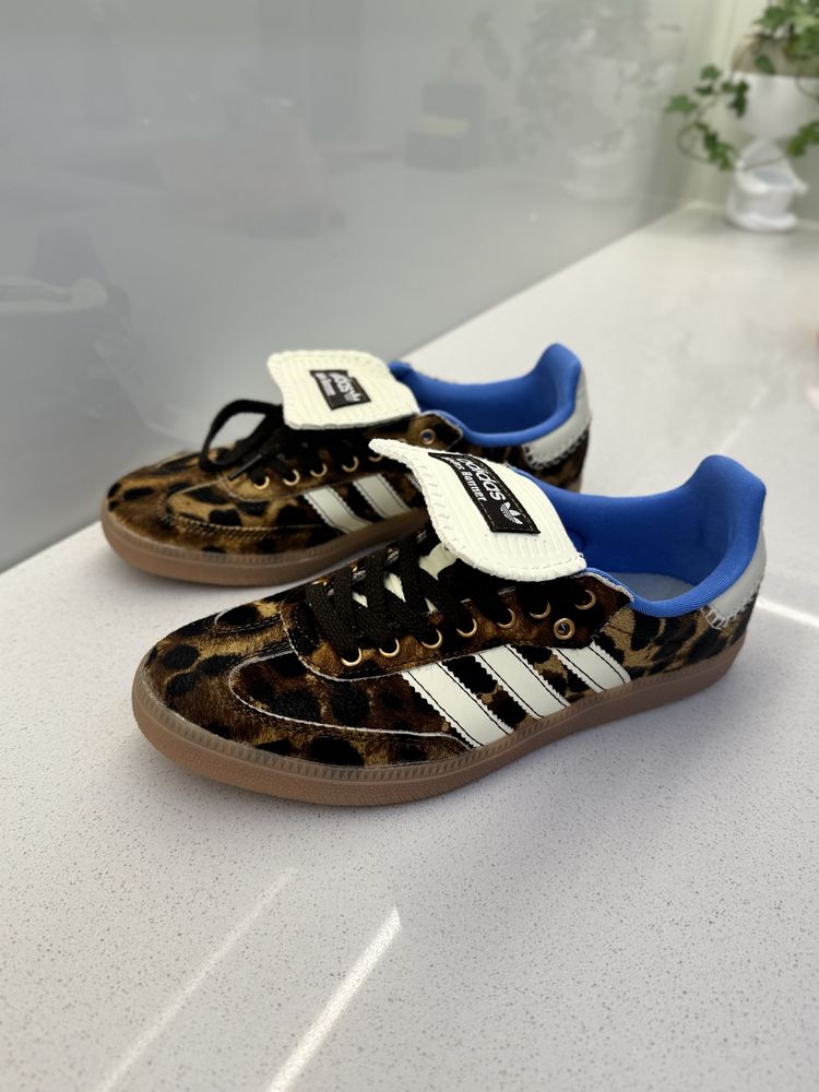 Кросівки adidas samba leopard