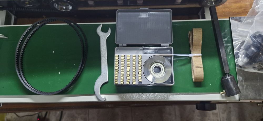 Maquina de embalar a quente.