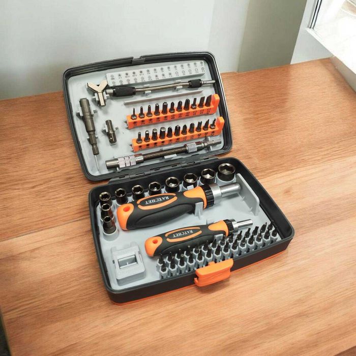 Набор отверток с трещоткой Torx Ratchet 68 в 1 комплект инструментов