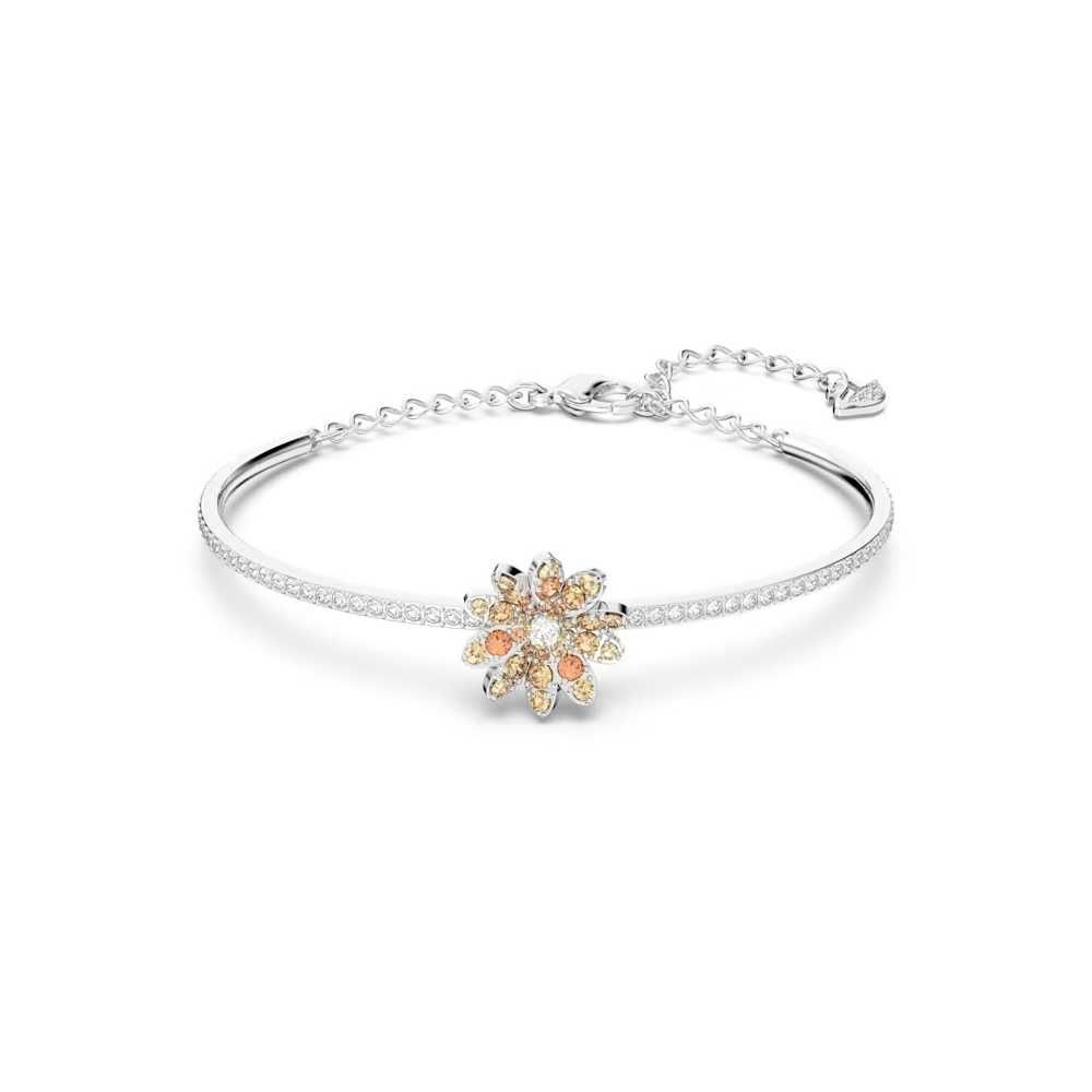Bransoletka Swarovski - Eternal Flower Bangle, Multi, Mixed M