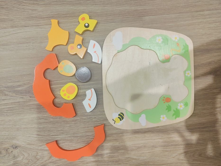 Układanki drewniane dla dzieci