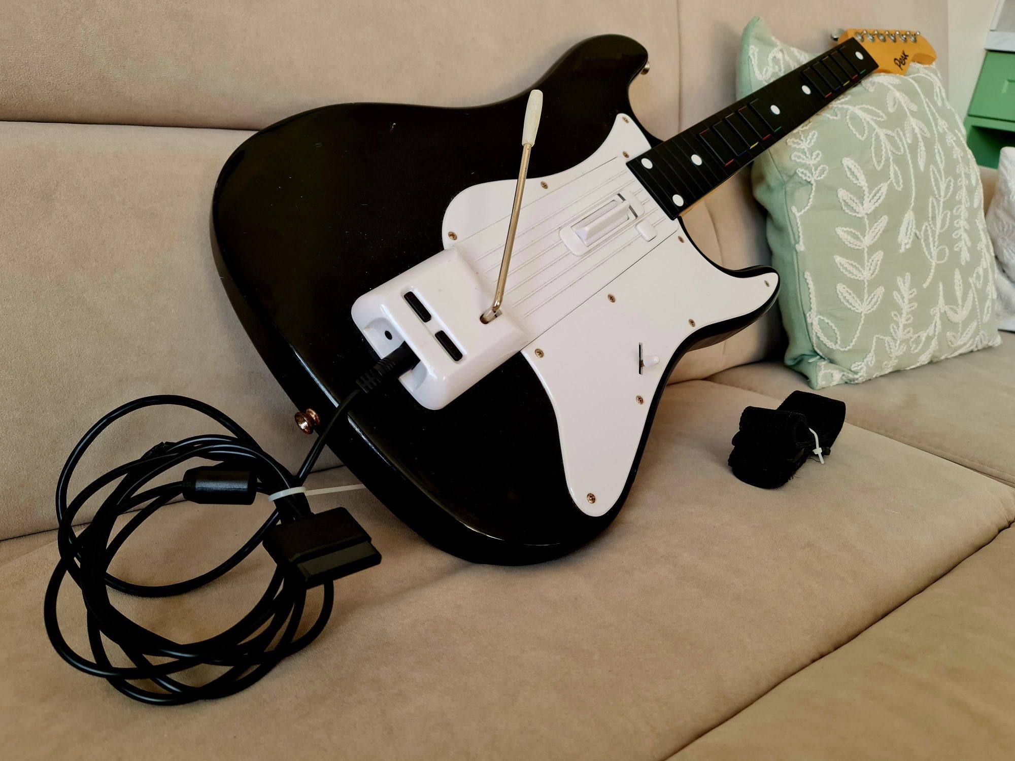 Gitara Guitar Hero Drewniana kolekcjonerska PC & PS2 - Clone Hero PEAK