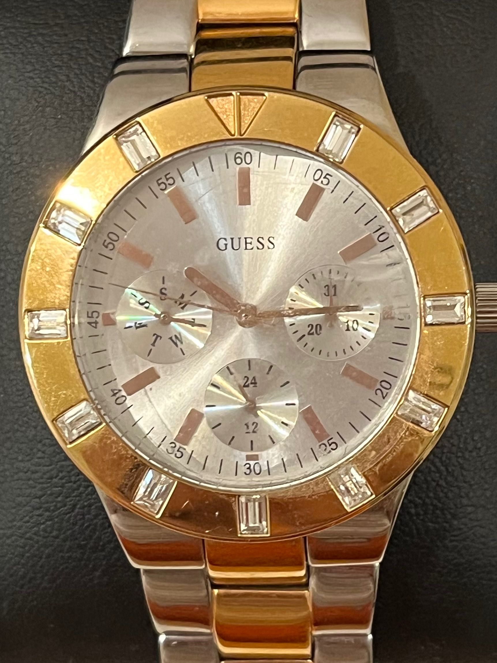 Годинник хронограф GUESS, кварц, японський механізм, майже новий