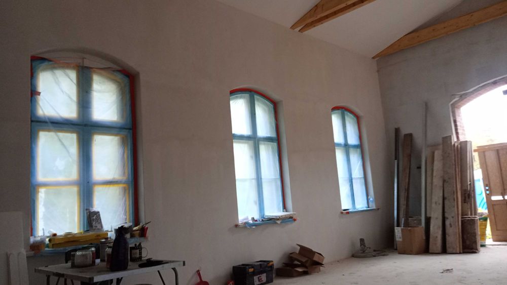 Tynki maszynowe wewnętrzne i zewnętrzne