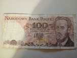 Banknot polski - 100 złotych - 1986 R. seria PA