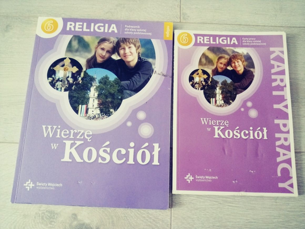 Wierzę w Kościół klasa 6 podręcznik + karty pracy