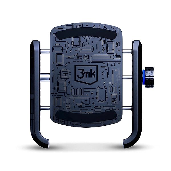 Uchwyt 3mk Steel Bike Holder rowerowy do telefonu - czarny